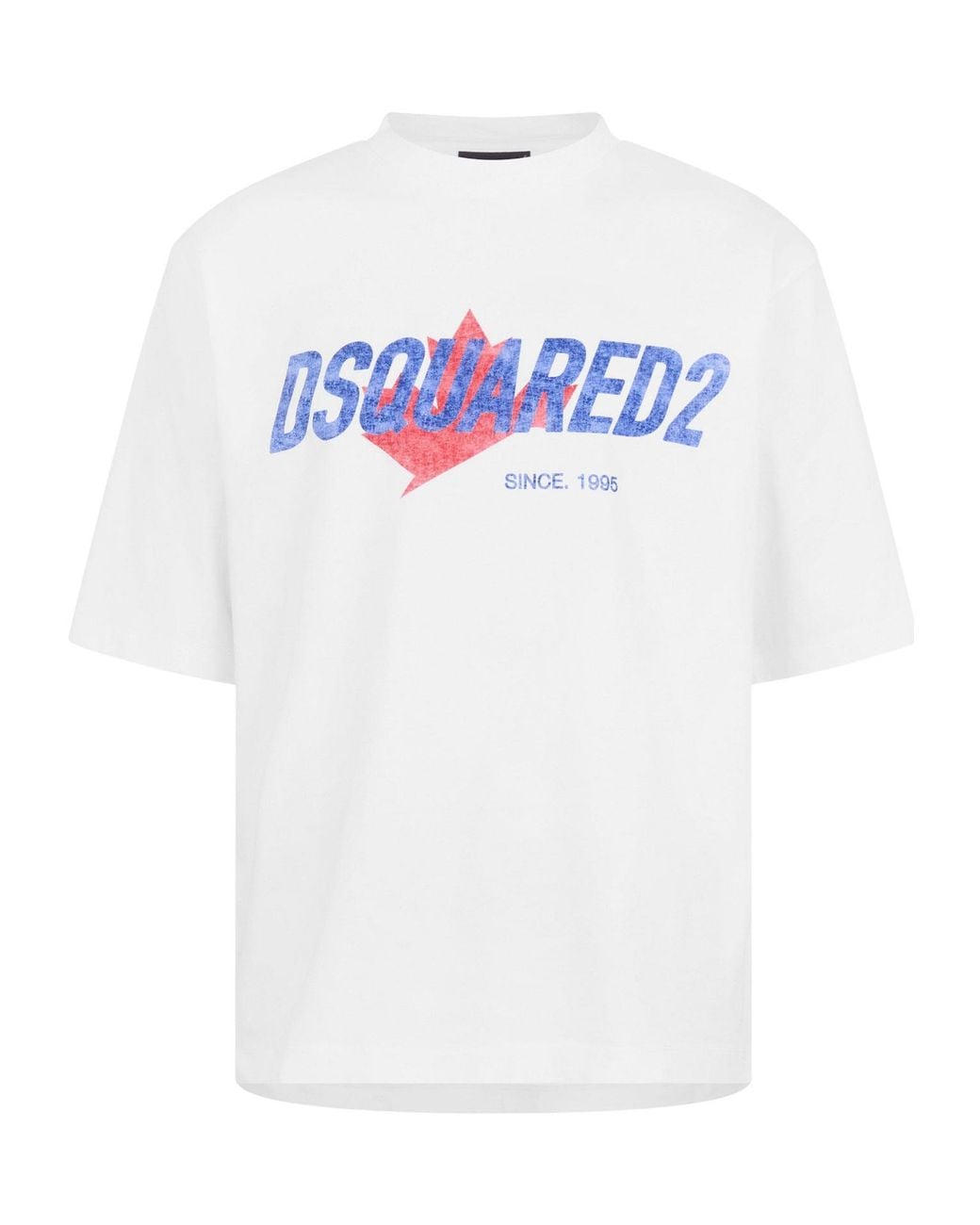 DSquared² White Printed T-Shirt for men