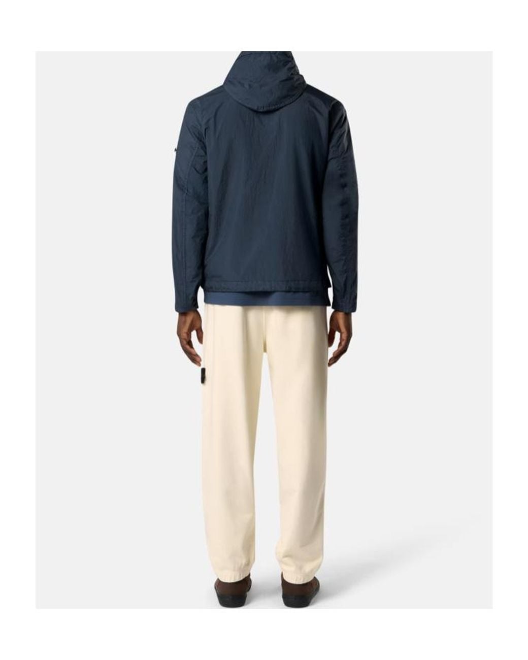 Stone Island Natural Loose-Fit Joggers With Pockets And Elasticated Cuffs for men