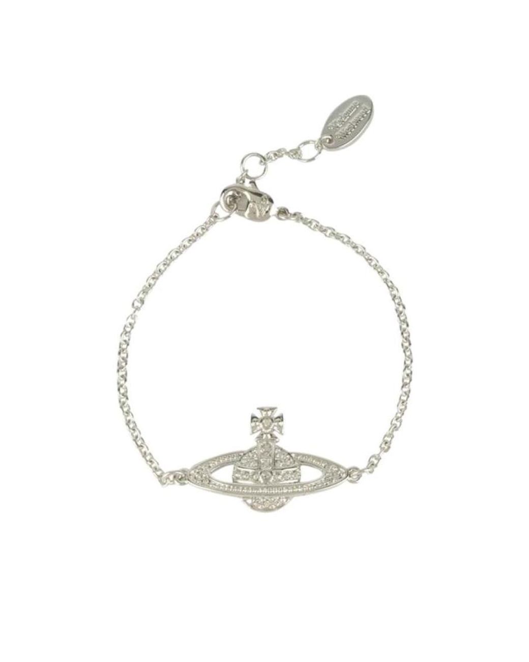 Vivienne Westwood Metallic Logo Bracelet