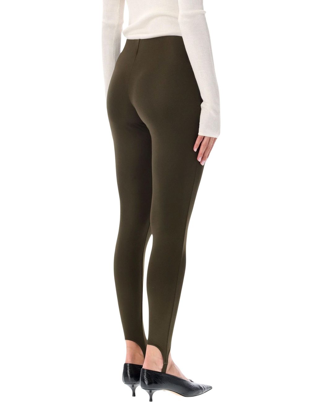 Frankie Shop Green Caserta Leggings