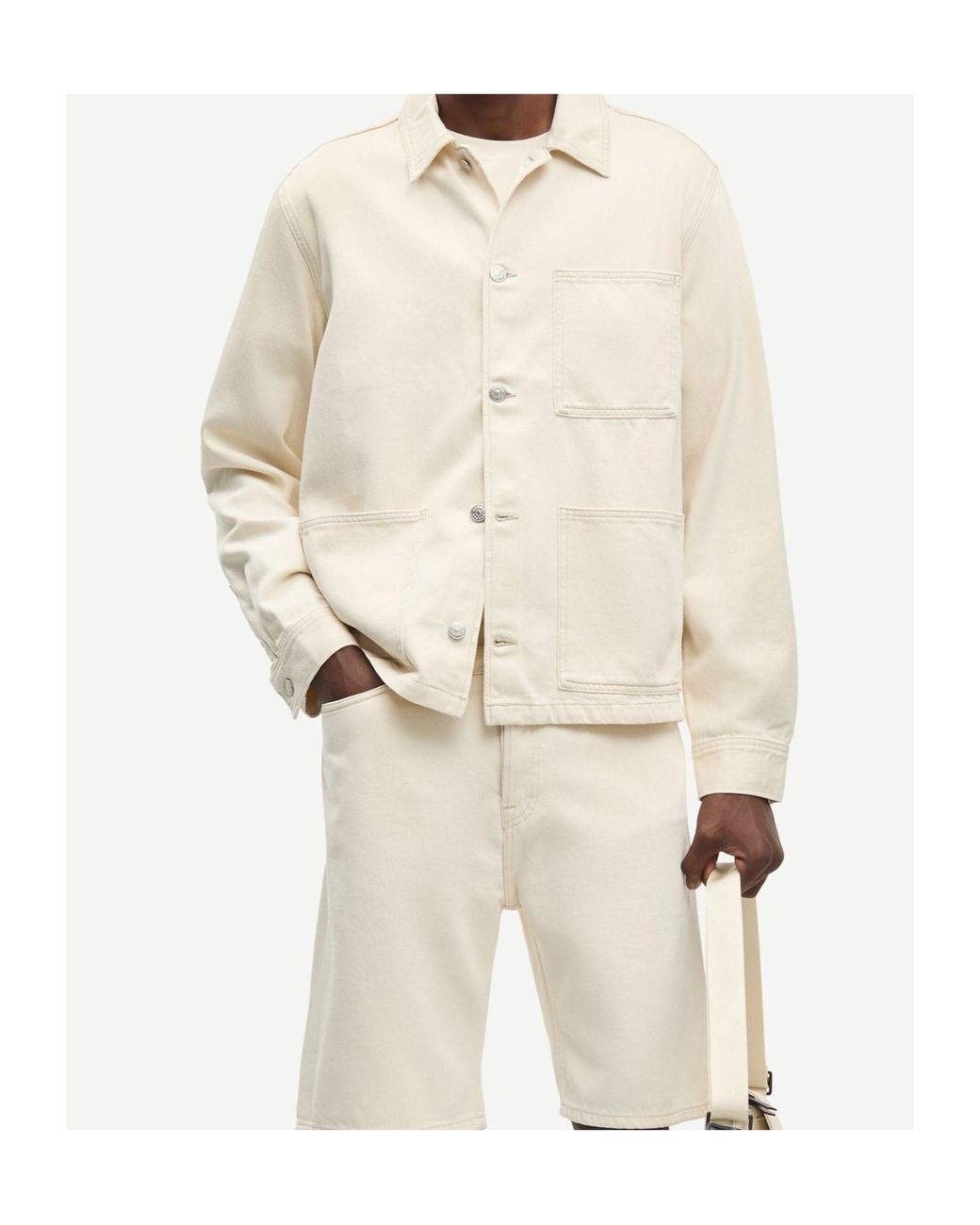 Samsøe & Samsøe Natural Samsøe Samsøe Sachore Denim Jacket for men