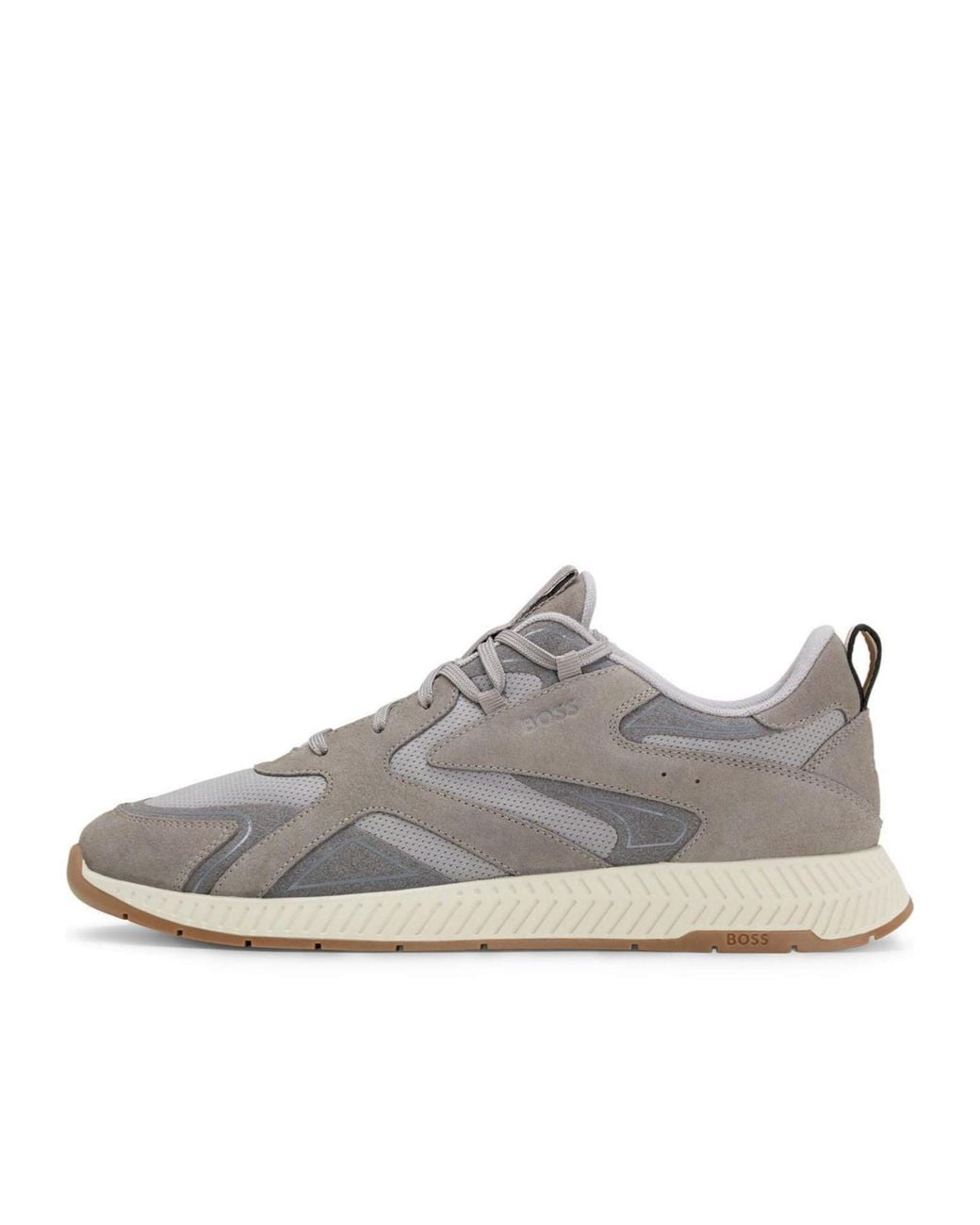 Boss Gray Casual Shoes for men