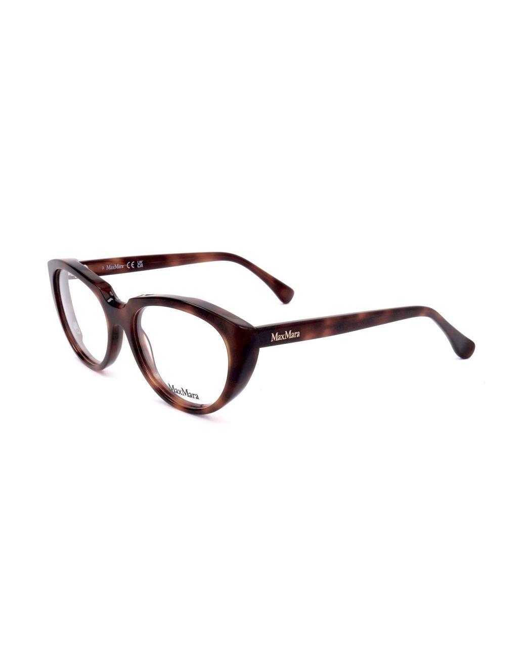 Max Mara Black Cat-Eye Frame Glasses