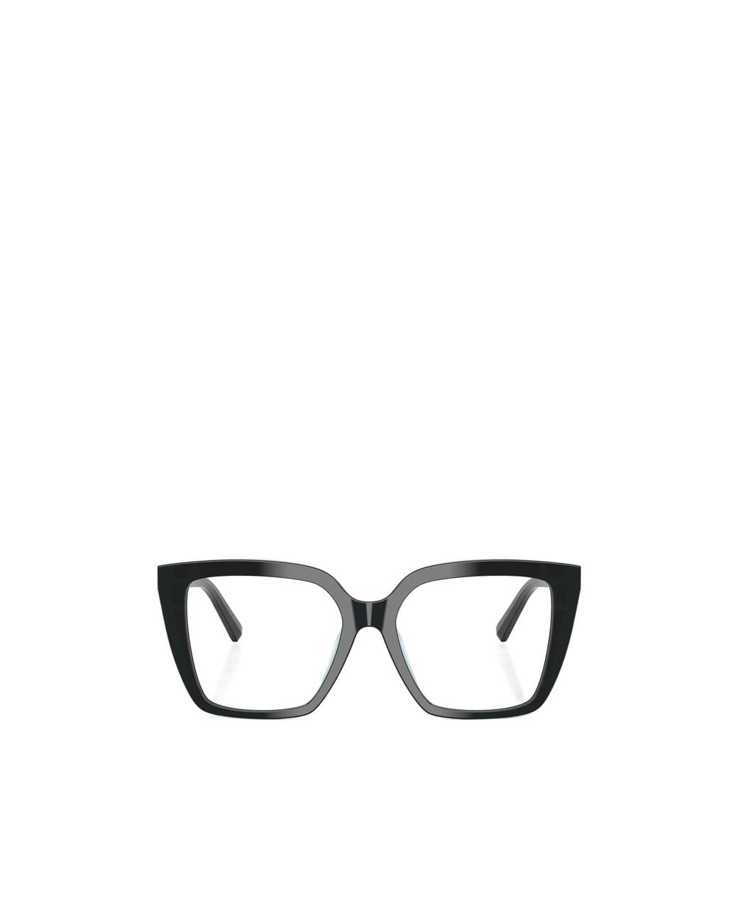Tiffany & Co White Square Frame Glasses