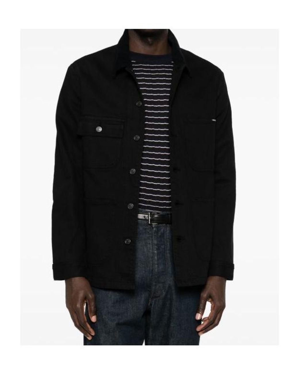 Tom Ford Black Multiple-Pockets Jacket for men