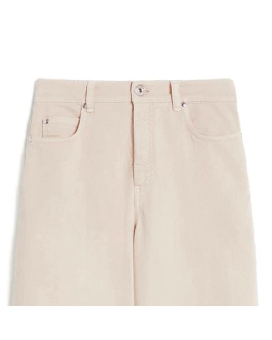 Weekend by Maxmara Natural Medina Wide Leg Trousers