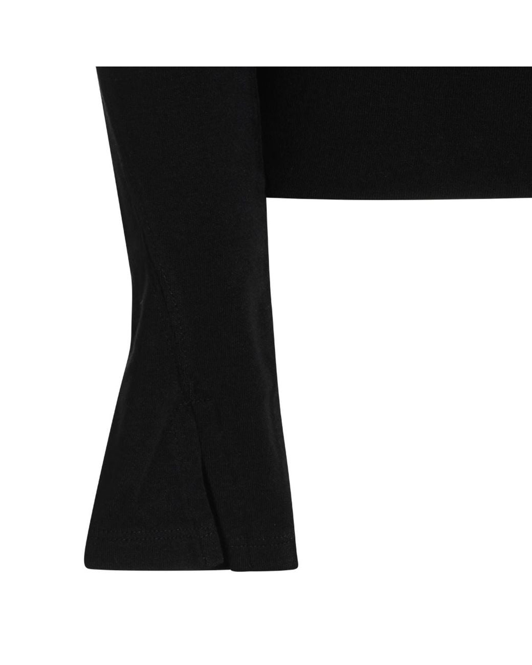 Thom Krom Black Fitted Turtleneck Top for men