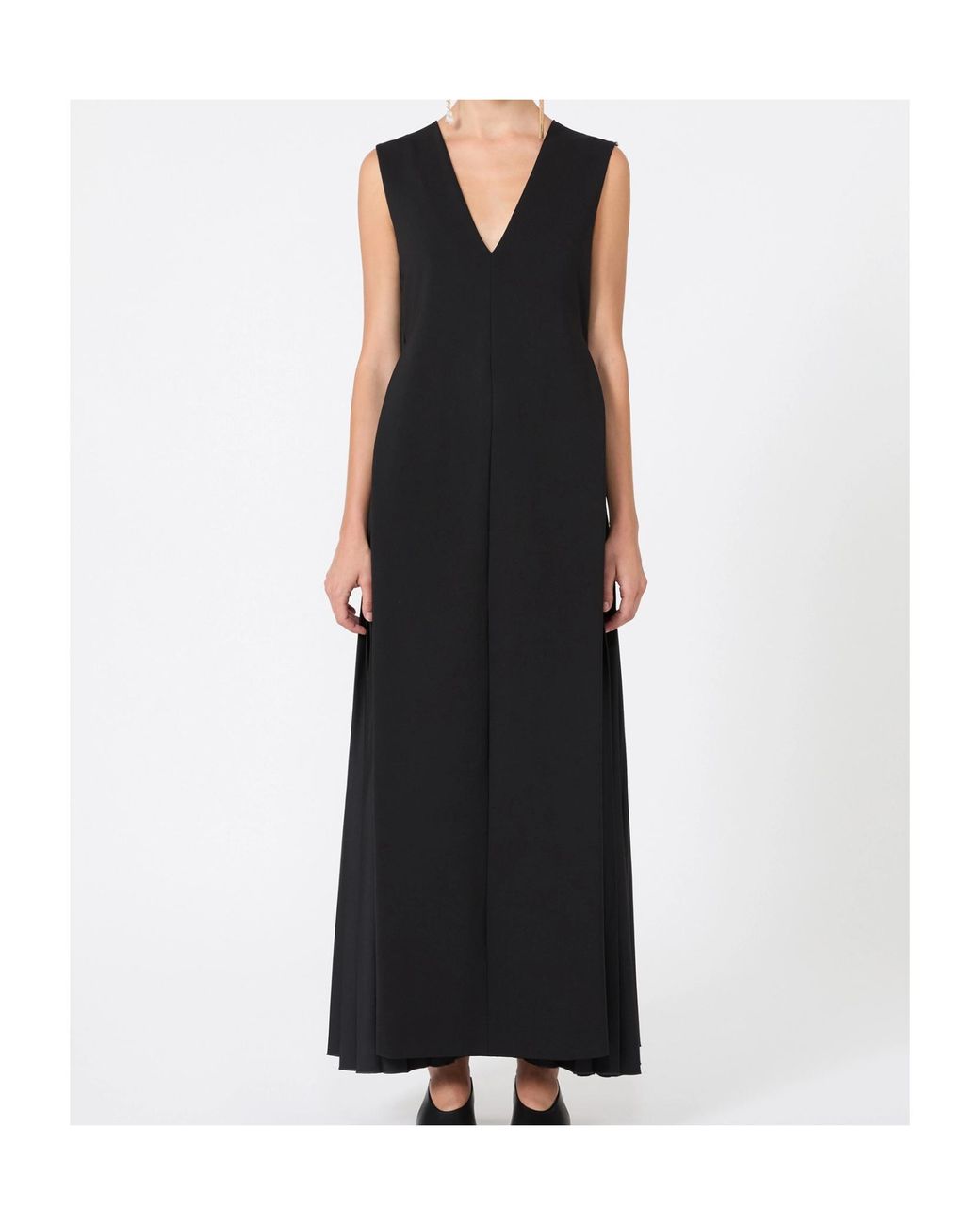 Sportmax Black Sleeveless Dress