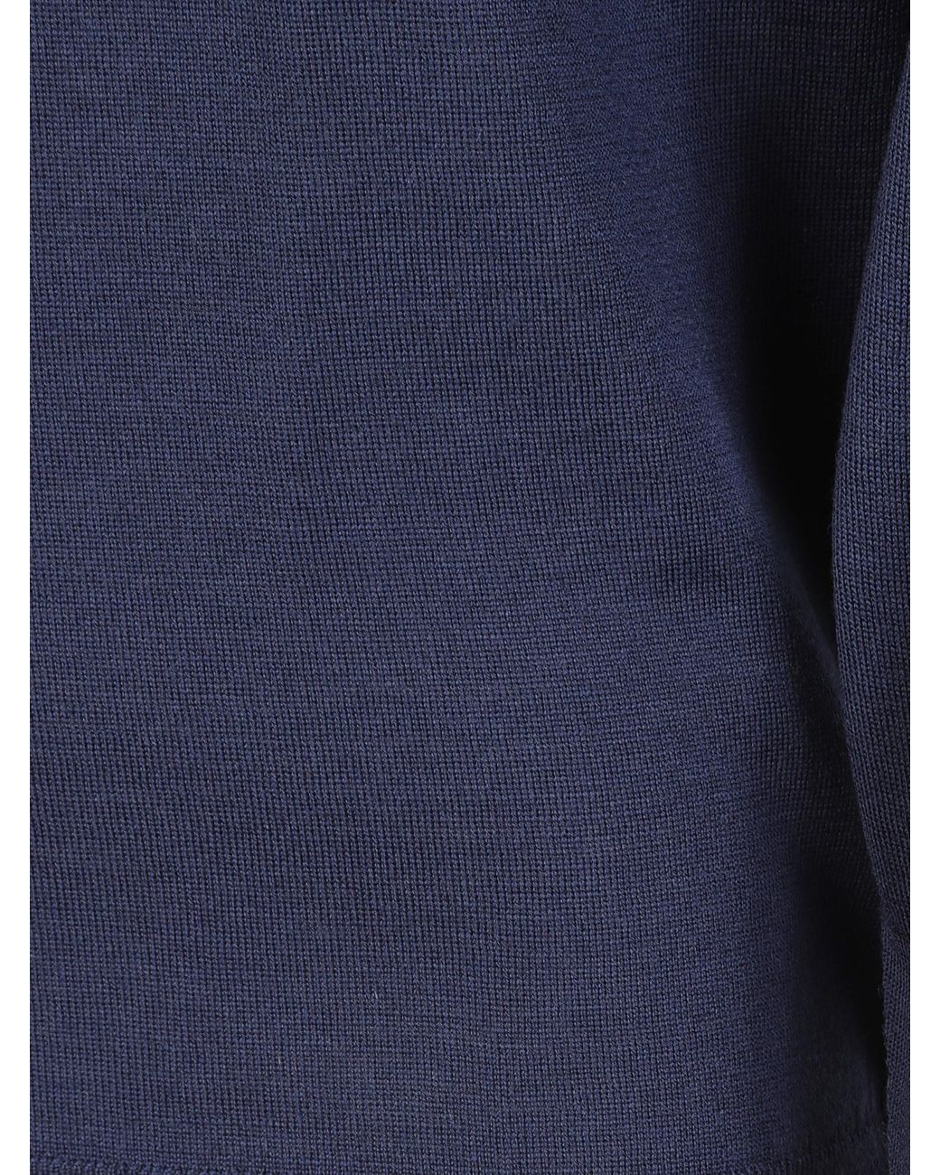 John Smedley Blue Cherwell Turtleneck Sweater for men