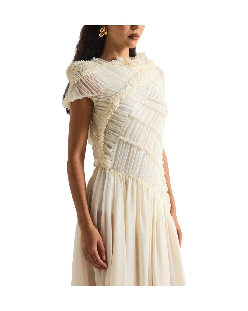 Magda Butrym Natural Long Dress