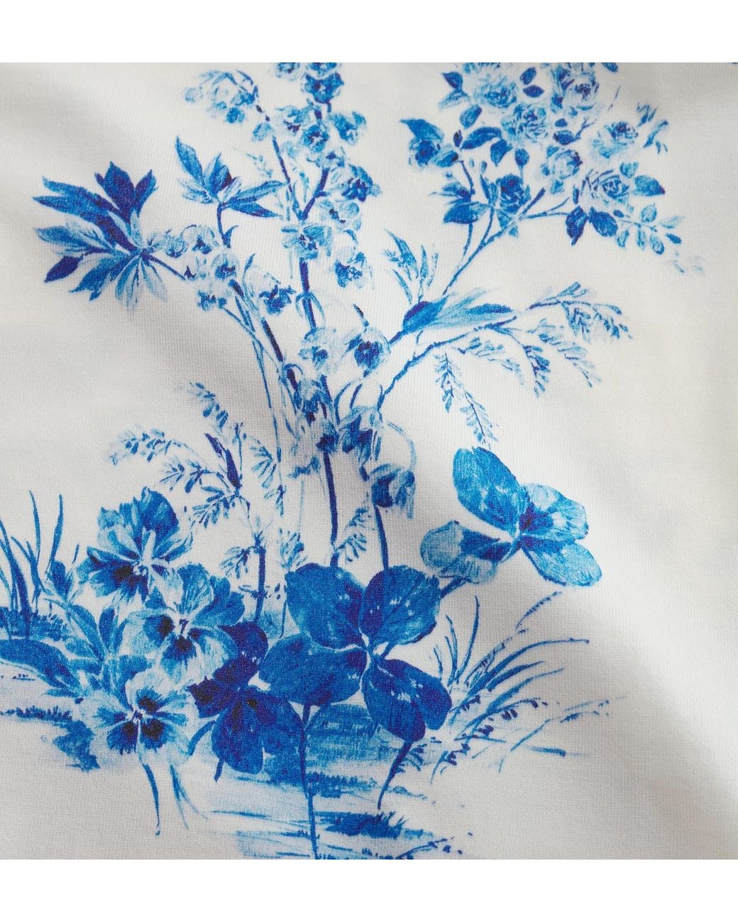 Dior Blue Iviera Oversized T-Shirt