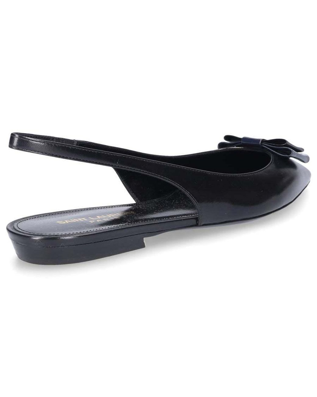 Saint Laurent Multicolor Anais Slingback Flats