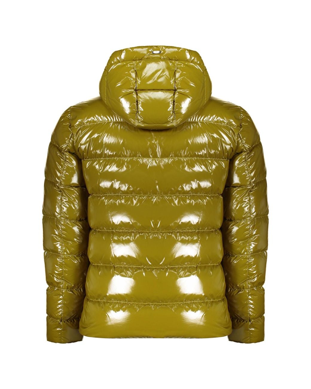Herno Green Hooded Quilted Down Jacket for men