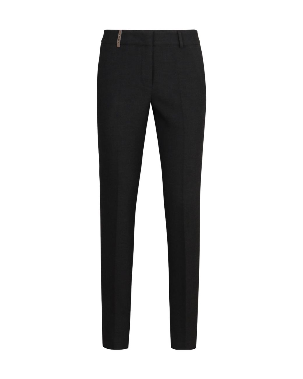 Peserico Black Slim Fit Pants