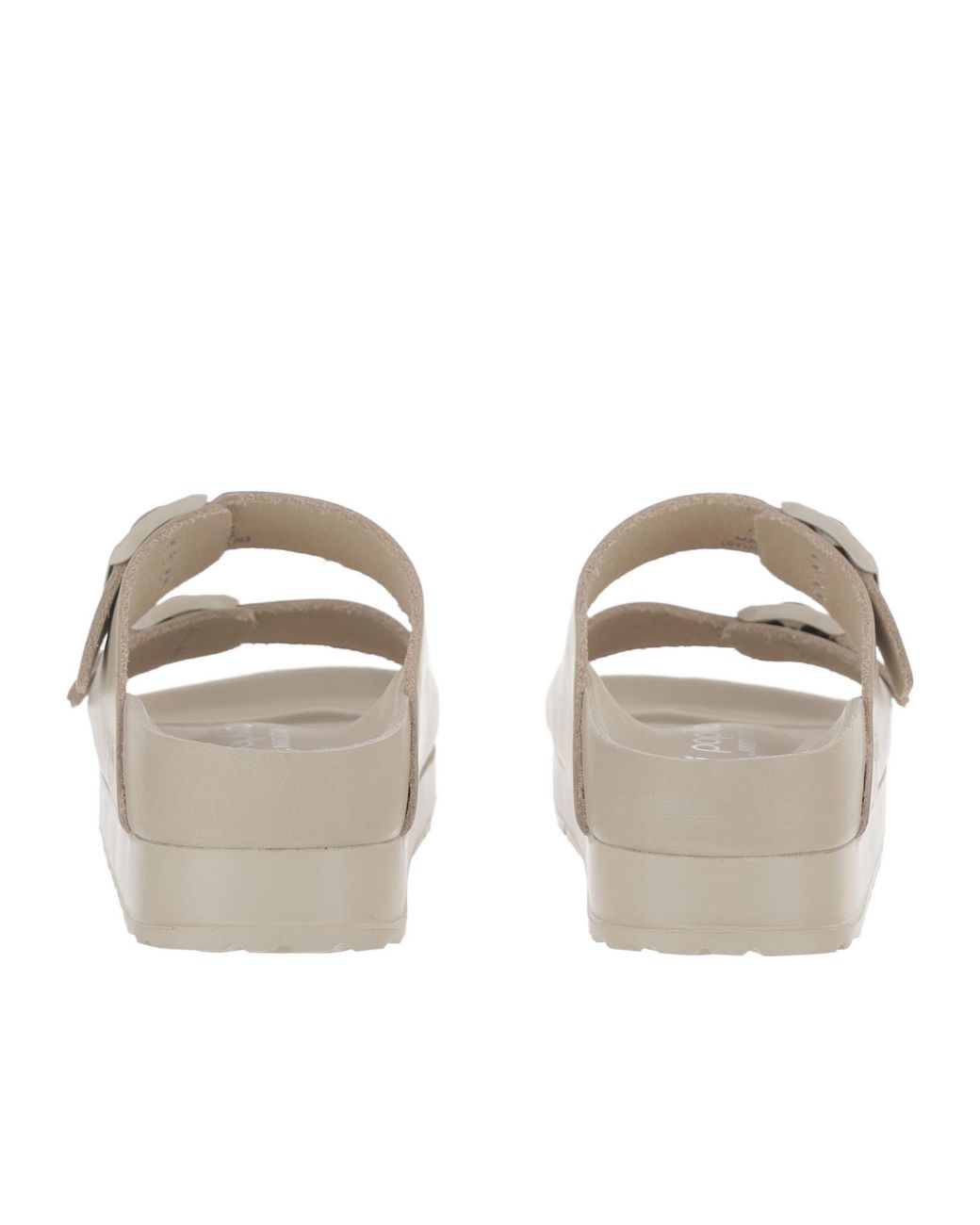 Birkenstock White Papillio Platform Sandals