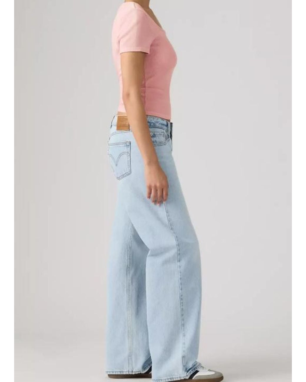 Levi's Blue Low Loose Jeans