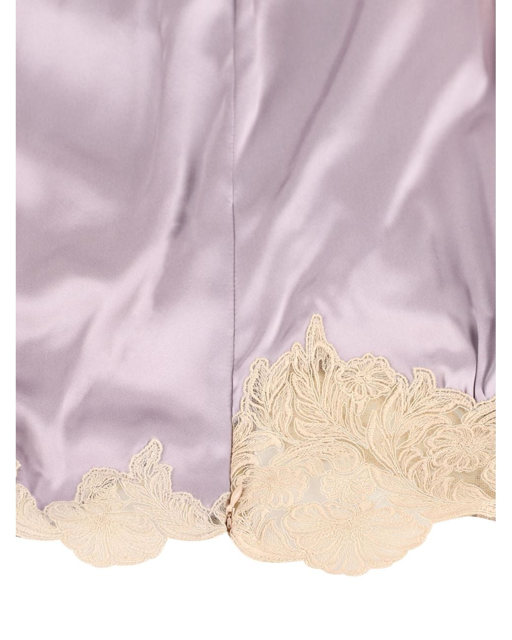 Chloé Purple Chloé Thin-Strap Mini Dress