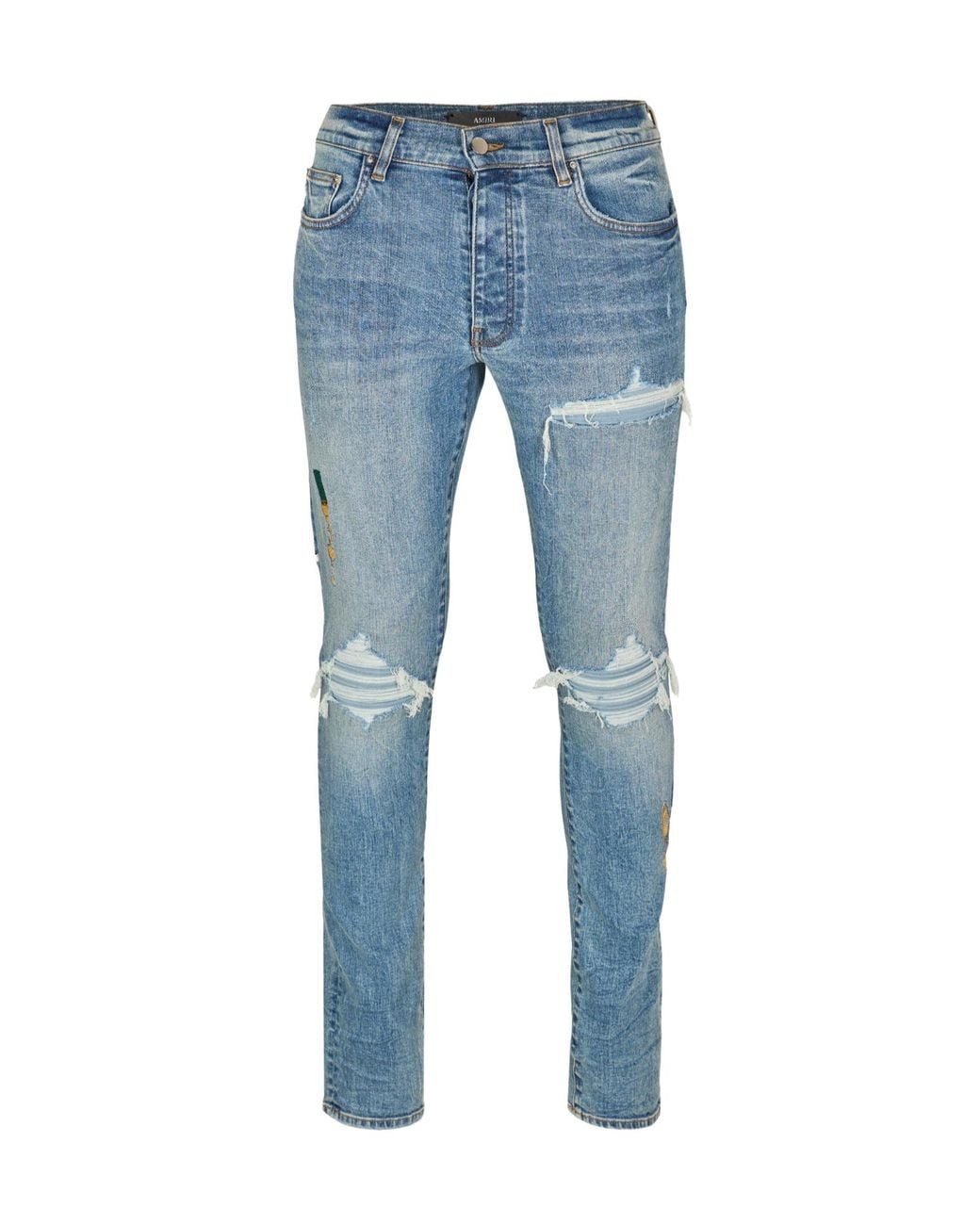 Amiri Blue Slim-Fit Jeans for men