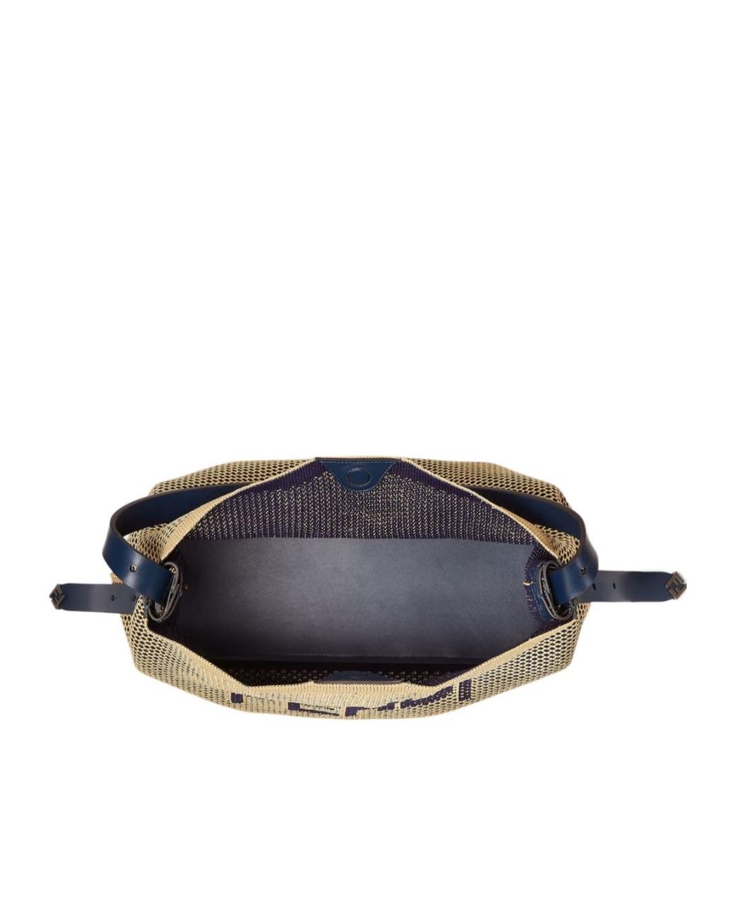 Fendi Natural Logo Printed Soft Large Hobo Bag for men
