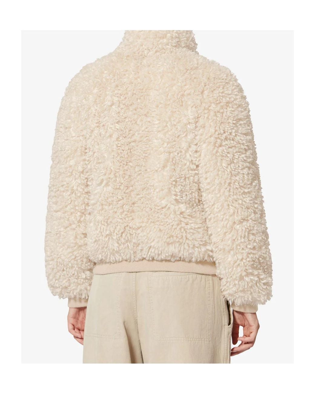 Isabel Marant Natural Isabel Marant Étoile Tayma Faux Fur Jacket