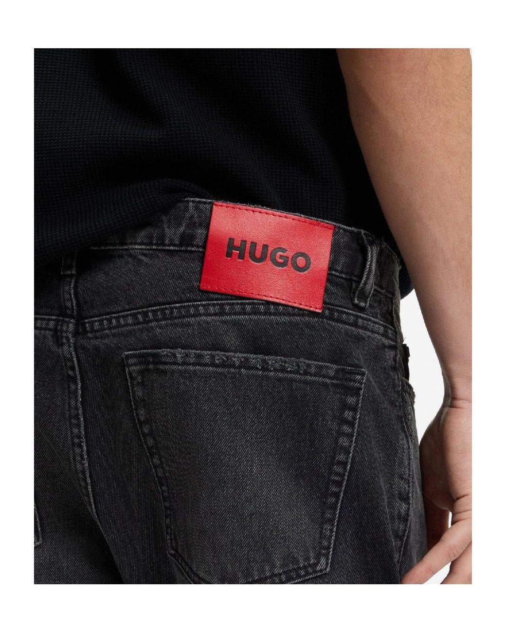 Boss Gray Simple And Casual Jeans for men