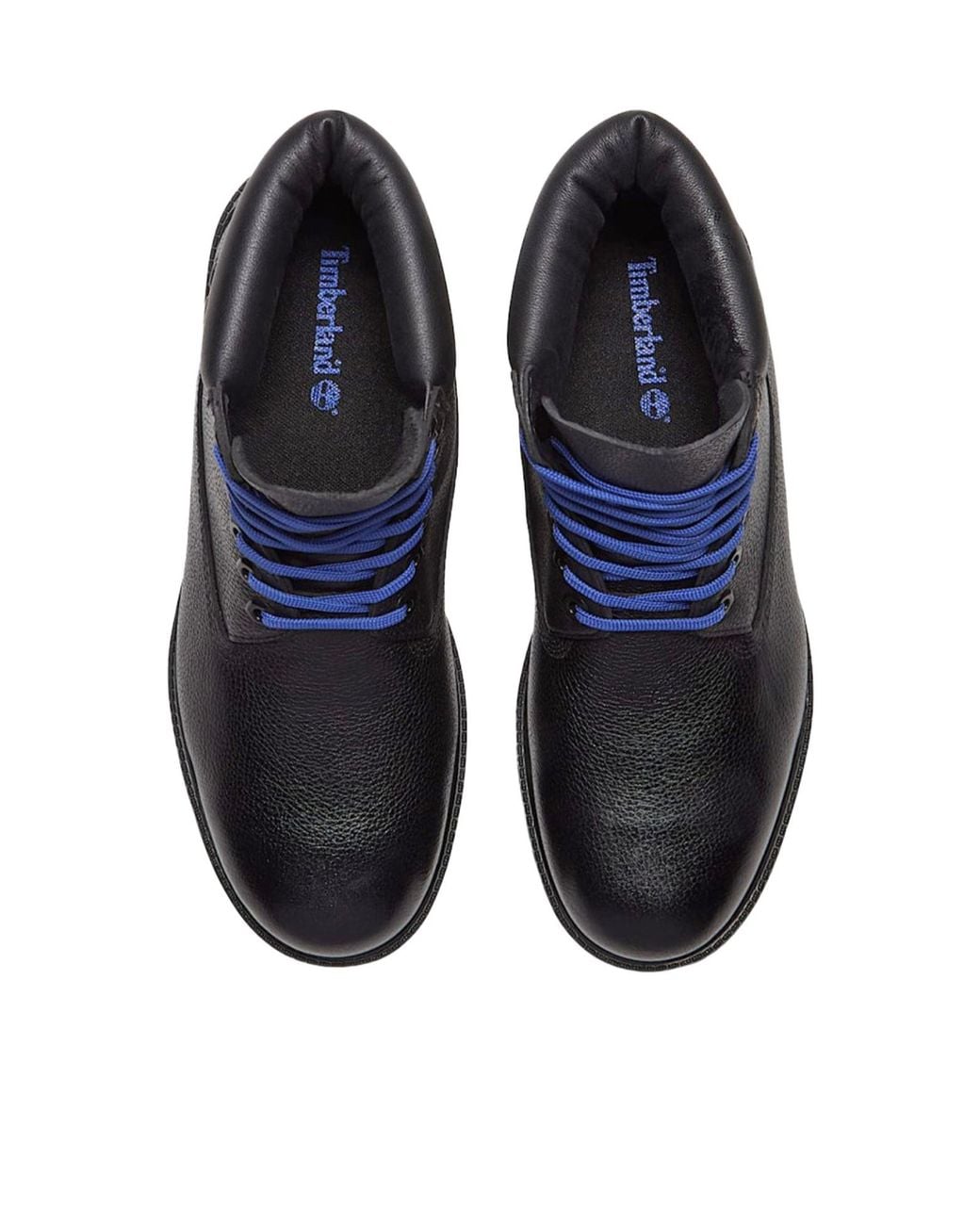 Timberland Black Lace-Up Ankle Boots for men