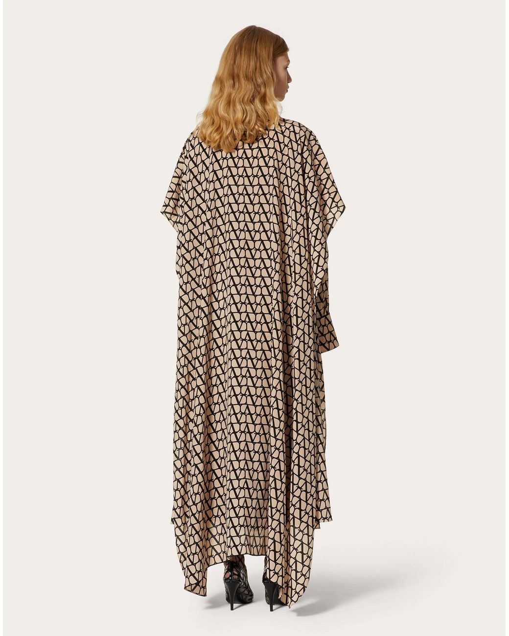 Valentino Natural Toile Iconographe Maxi Shirtdress