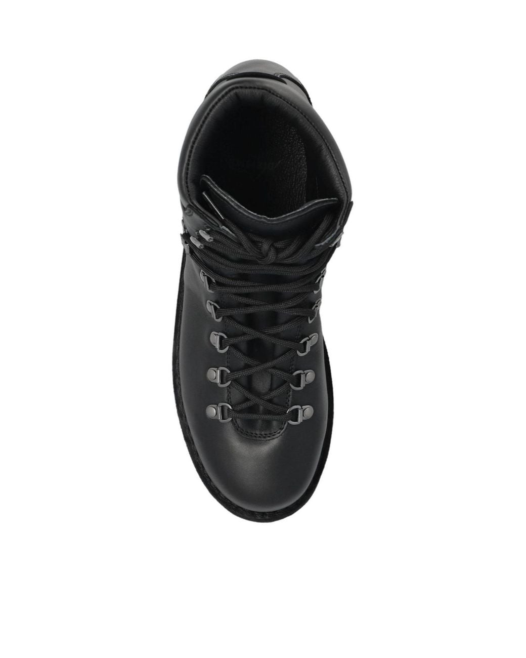 Diemme Black Leather & Rubber Boots for men