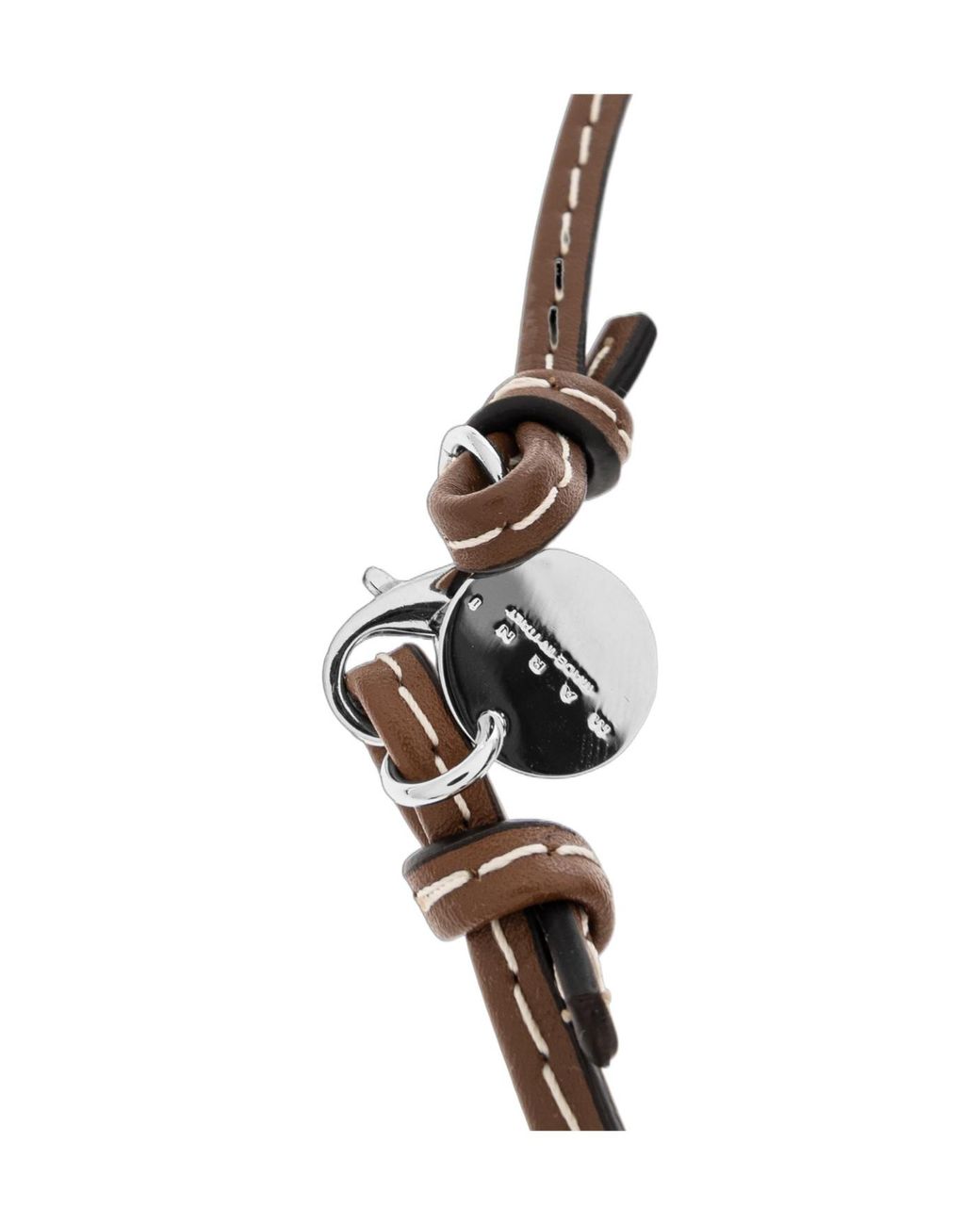 Marni White Sculpted Pendant Necklace