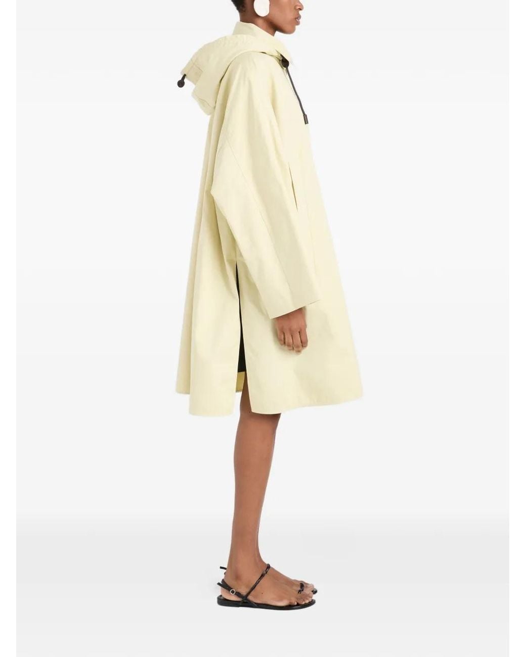 Proenza Schouler Natural Camryn Hooded Trench