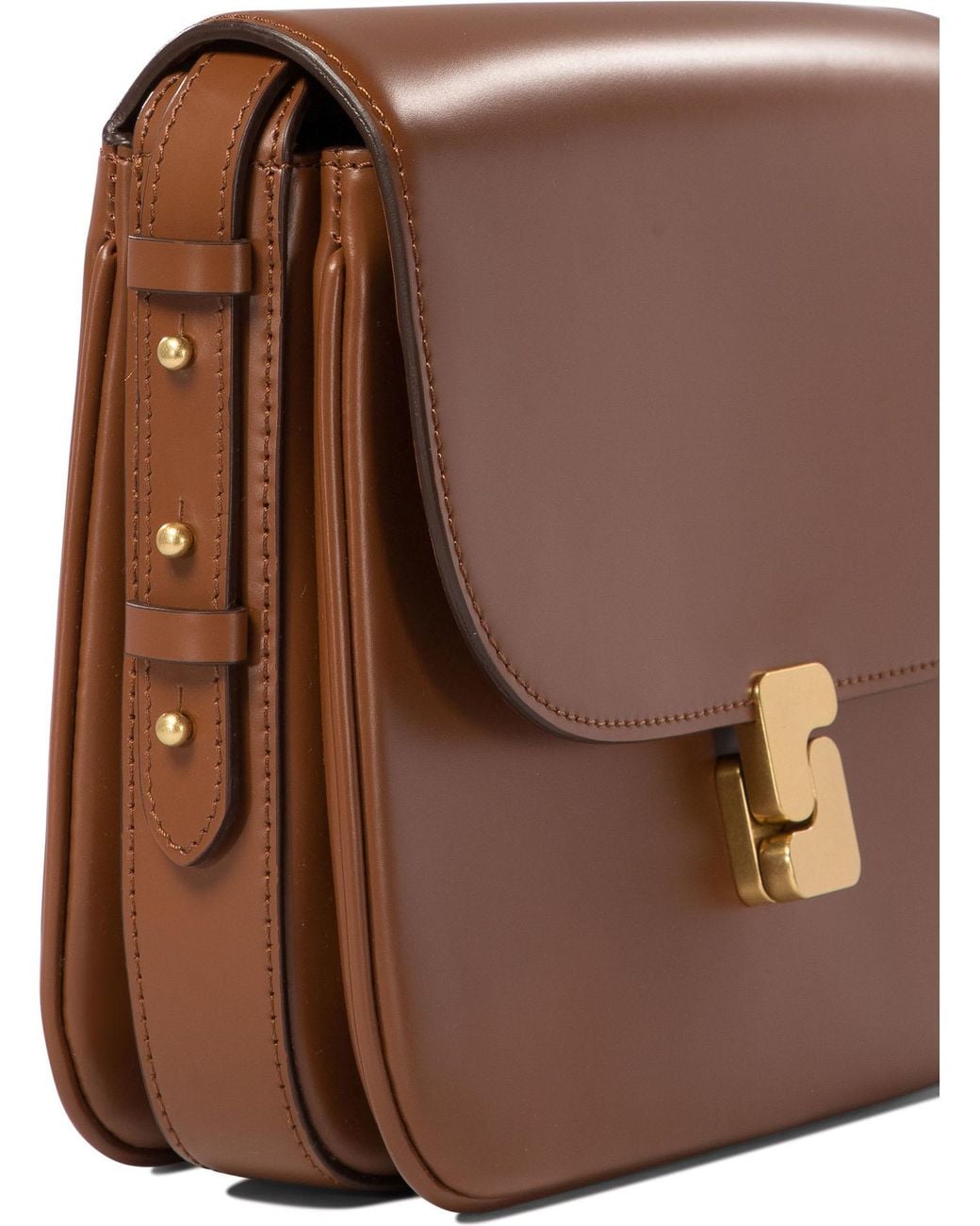 Soeur Brown Bellissima Mini Shoulder Bag