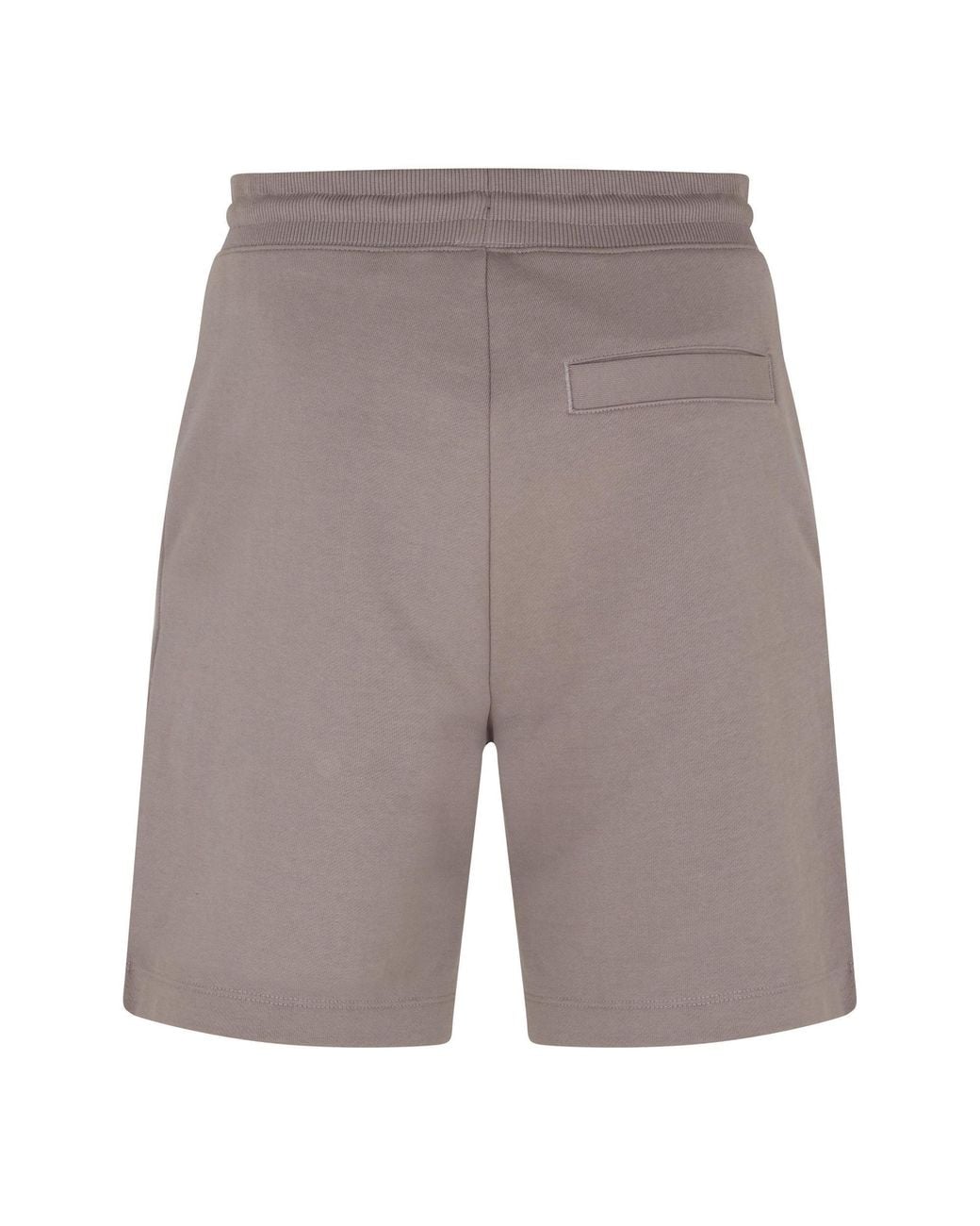 Boss Gray Jogger Fleece Shorts for men
