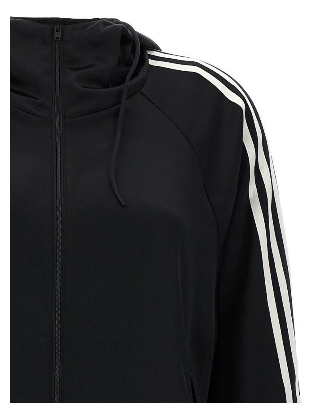 Y-3 Green Stripe Detailed Zip-Up Jacket for men