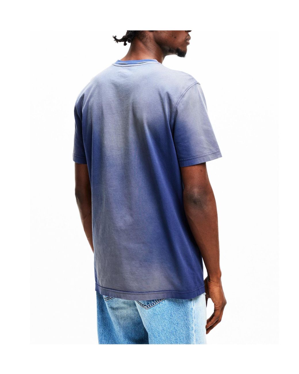 Moschino Blue Loose T-Shirt for men
