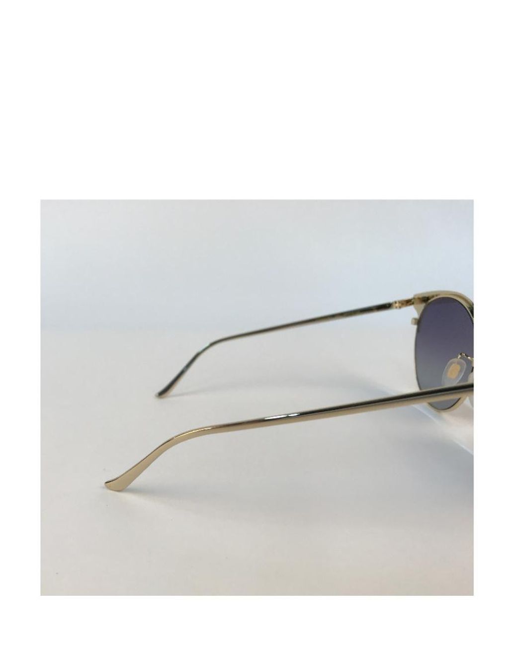 Gucci Blue Gradient Logo Details Sunglasses