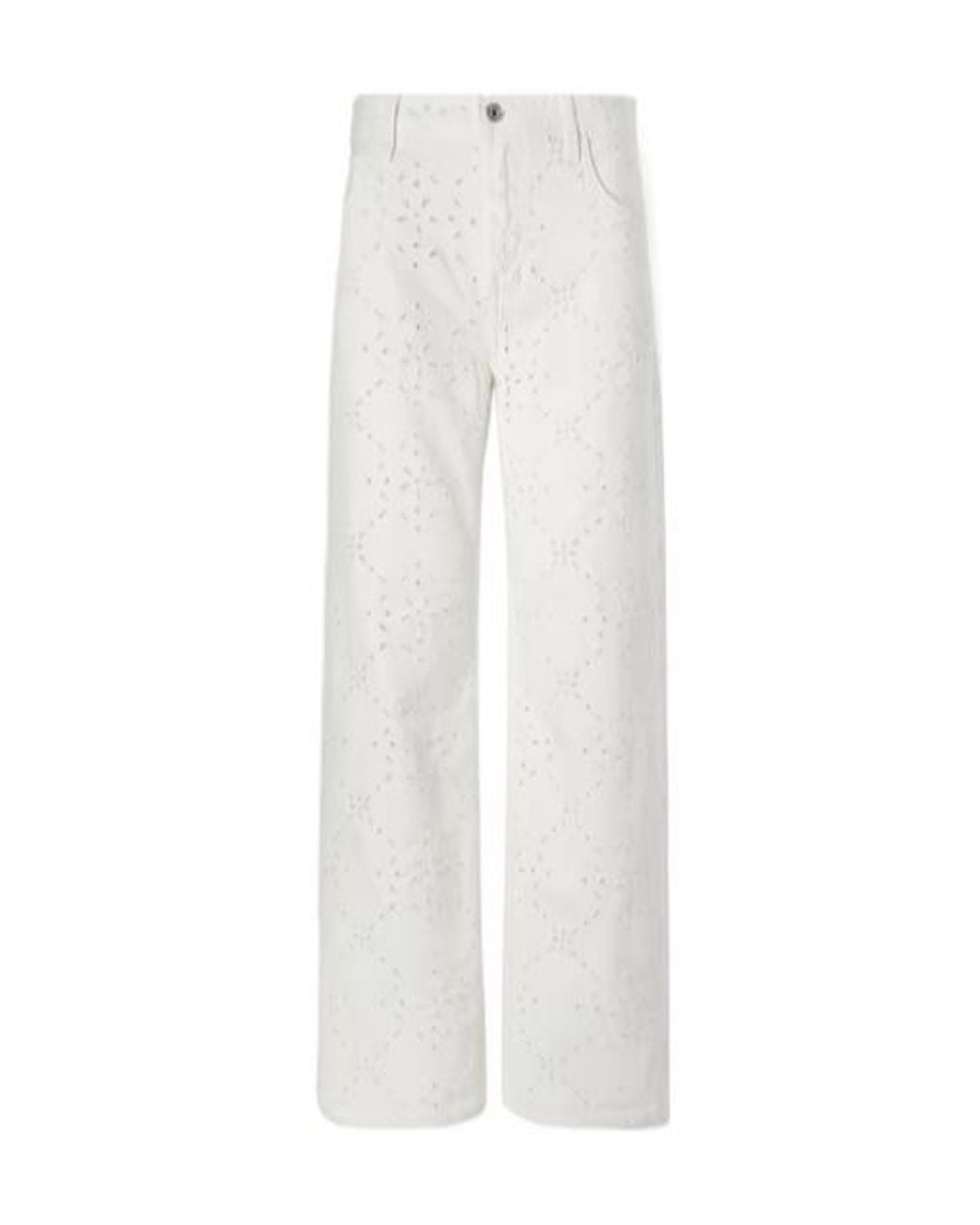 Citizens of Humanity White Lindz Broderie-Anglaise Jeans