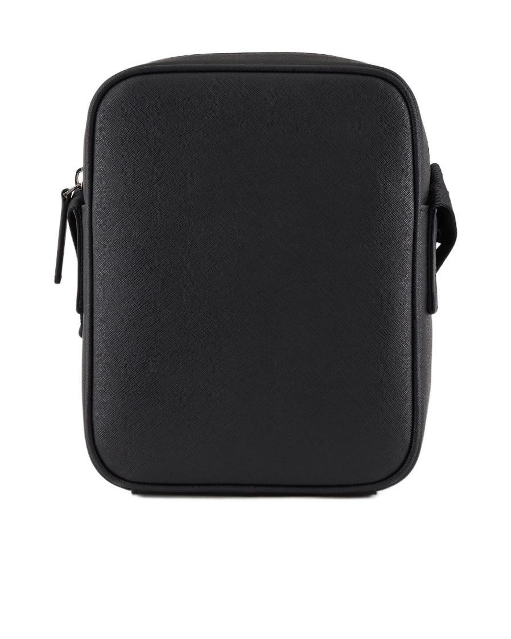Emporio Armani Black Sustainability Collection Bag for men