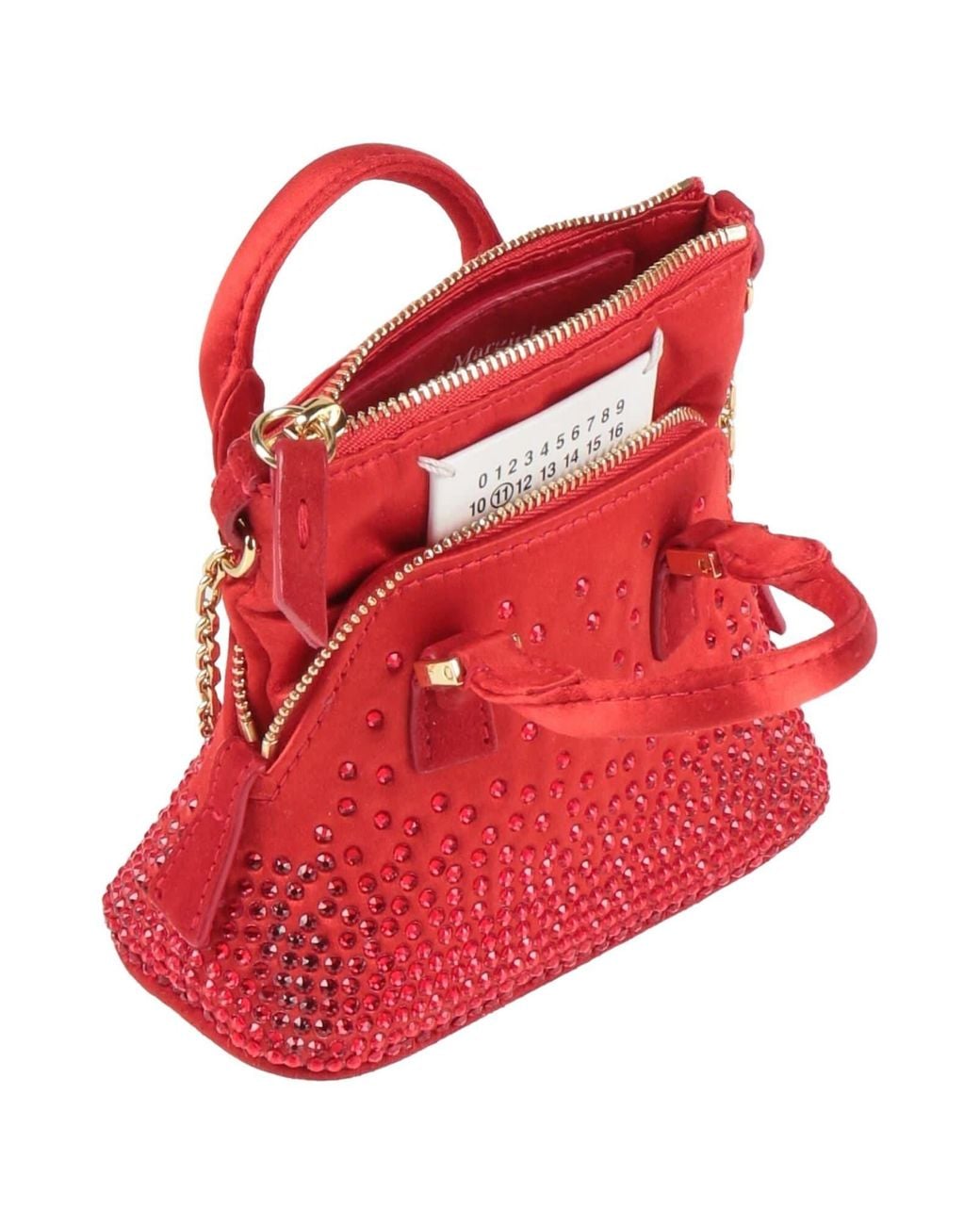 Maison Margiela Red Top Handles Mini Bag