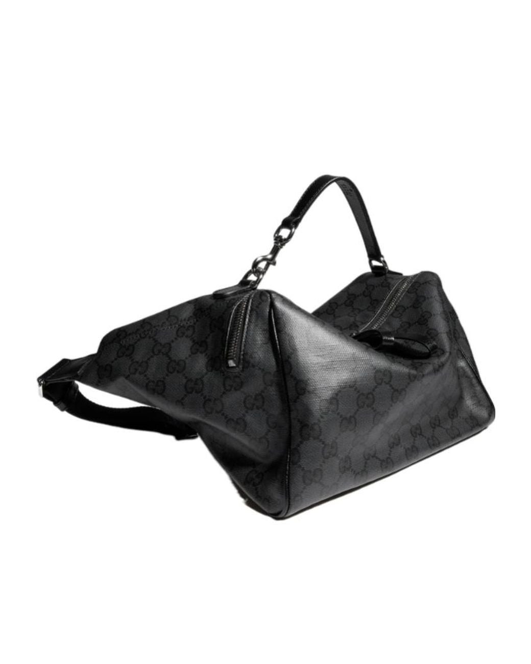 Gucci Black Small Crossbody Bag With Web for men