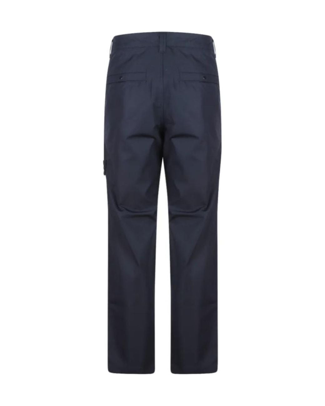 Stone Island Blue Casual Trousers With Belt Loops for men