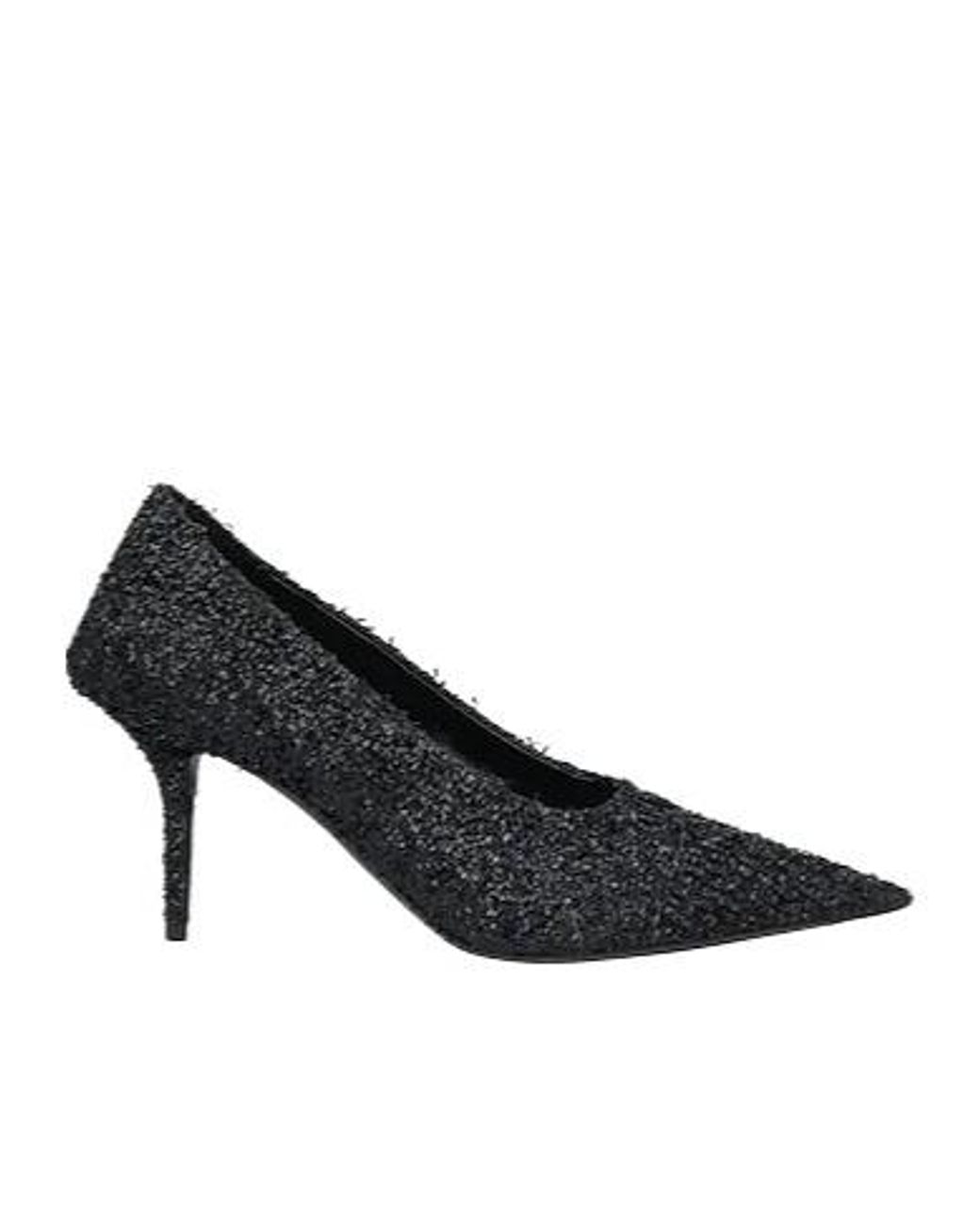 Balenciaga Black Minimalist Stiletto Heels