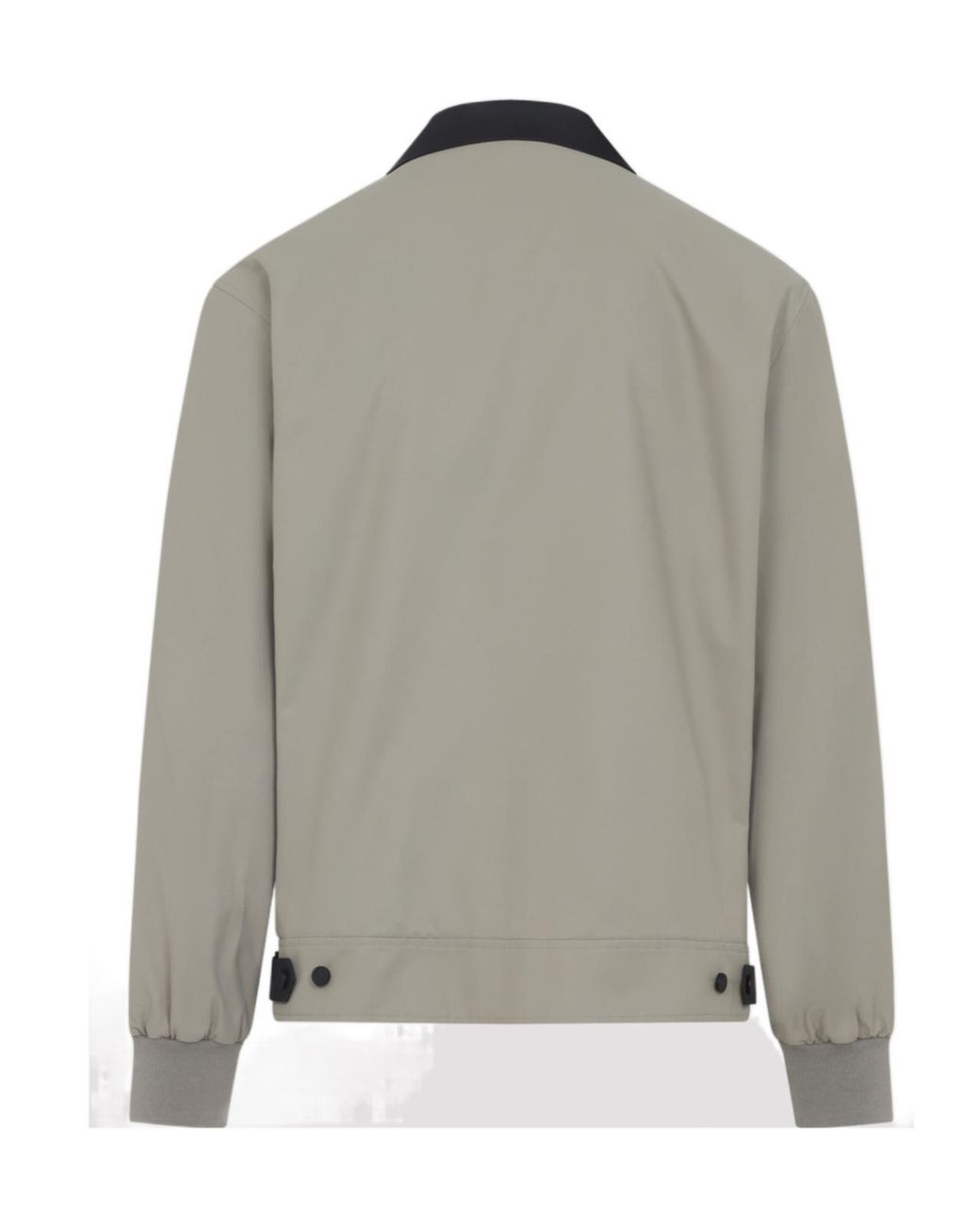 Givenchy Gray Collared Zip-Up Jacket for men