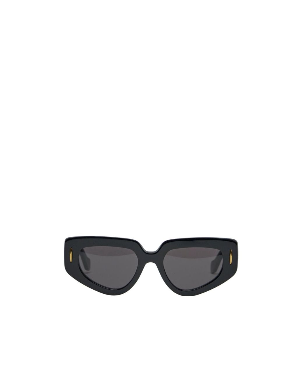 Loewe White Cat Eye Frame Sunglasses