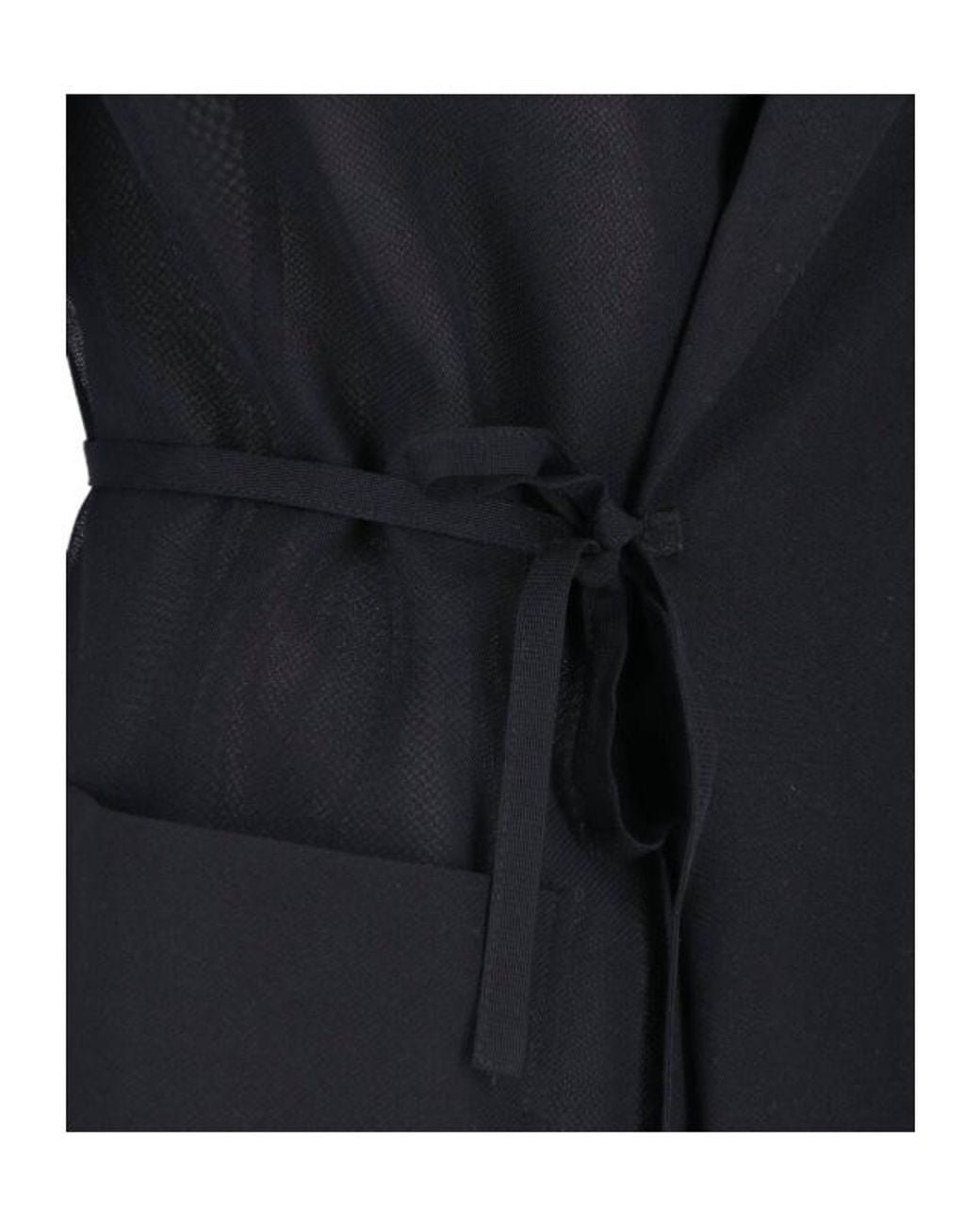 Junya Watanabe Black Long-Sleeve Jacket