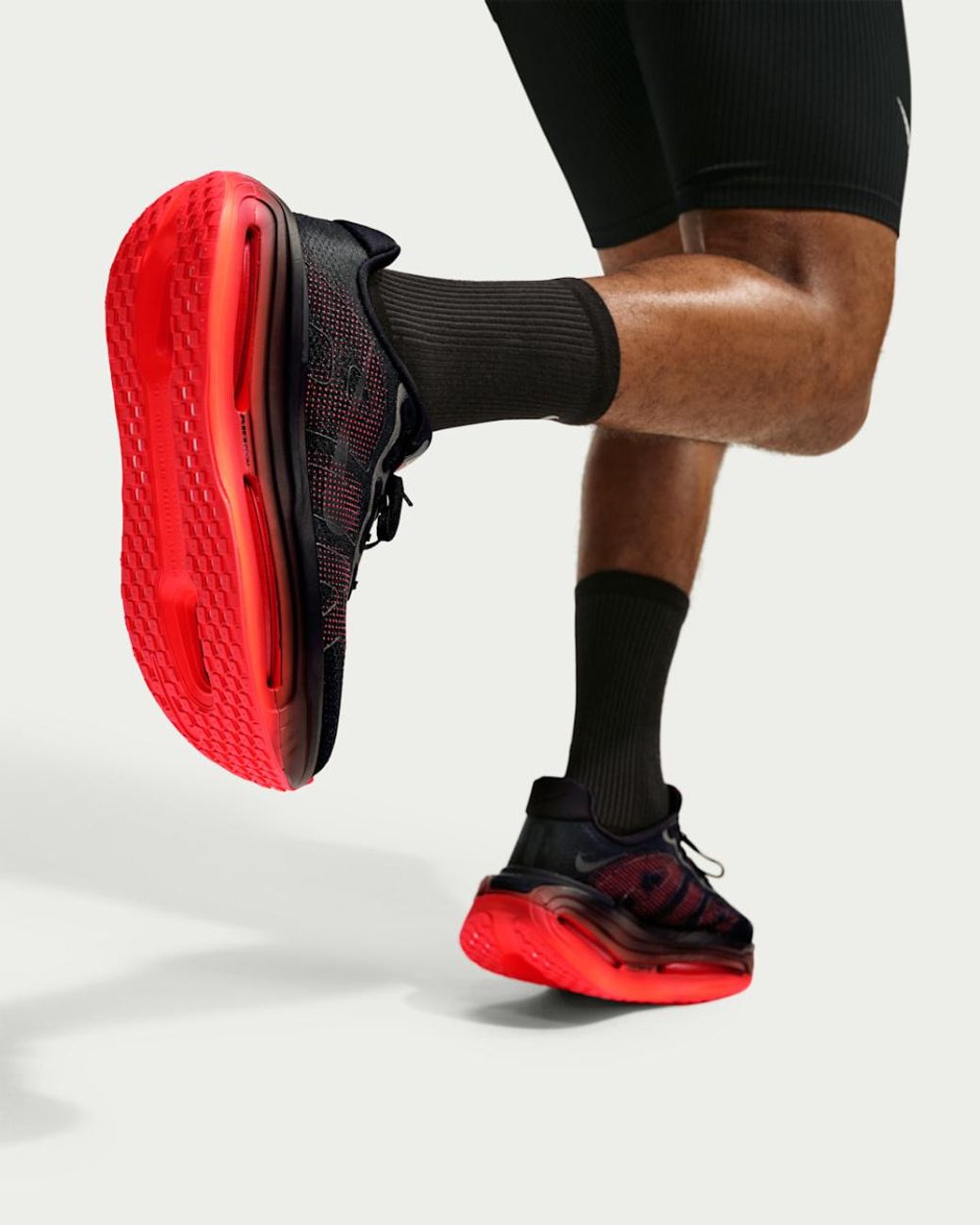 Nike Red Vomero Premium Sneakers for men