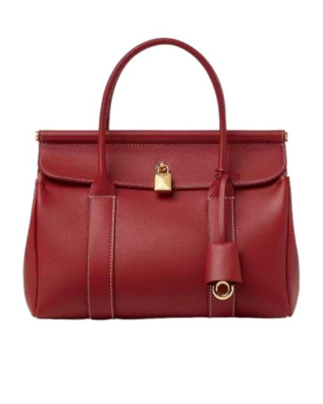 Loro Piana Red Loom Bag L25 Handbag