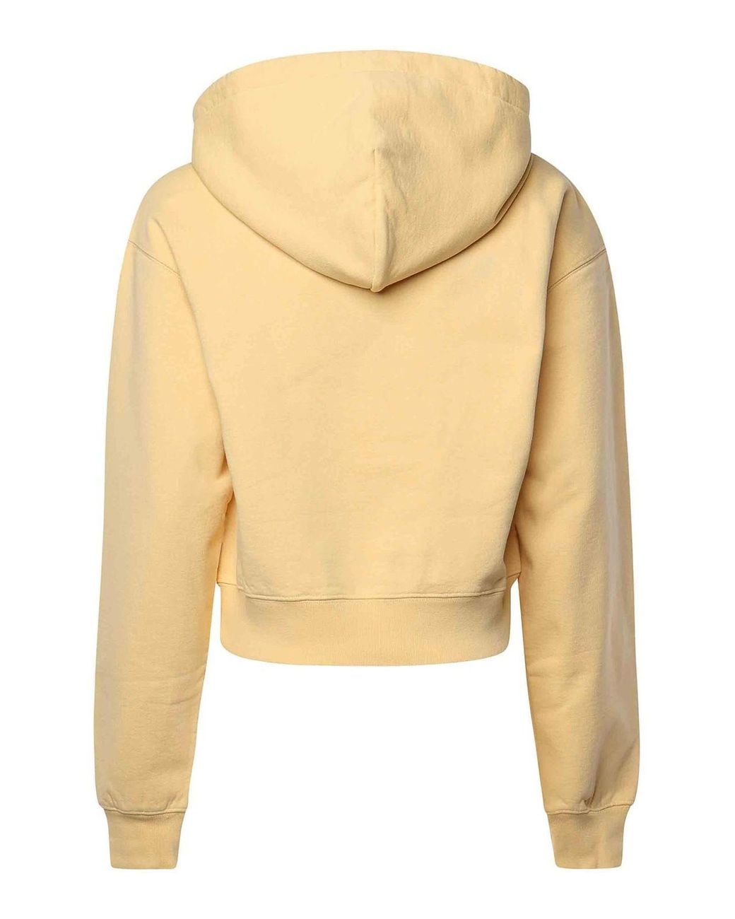 Jacquemus Natural Logo Patch Drawstring Hoodie