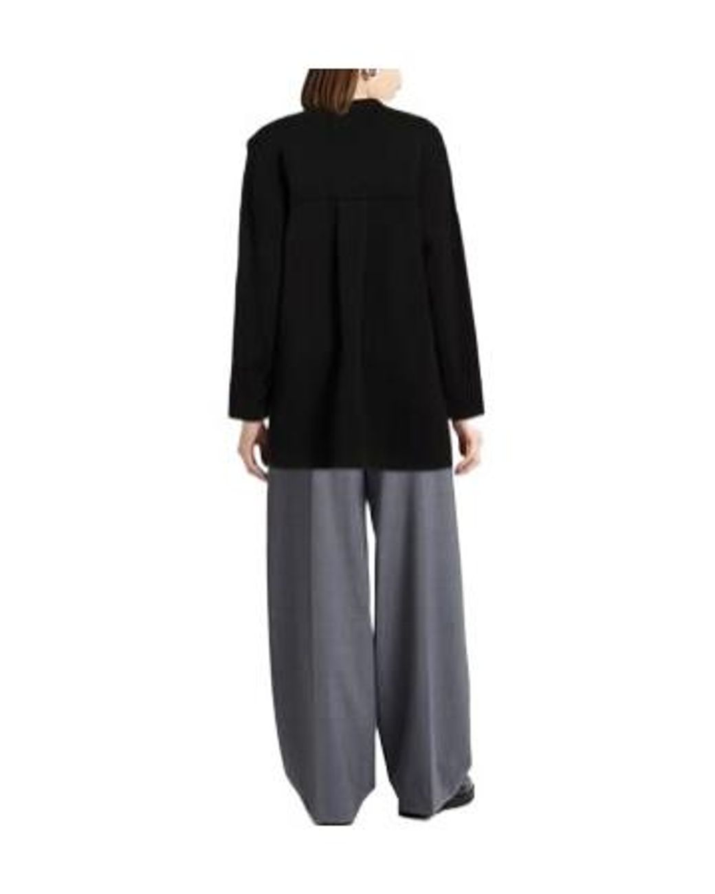 Max Mara Black Plain Colour Jumpers