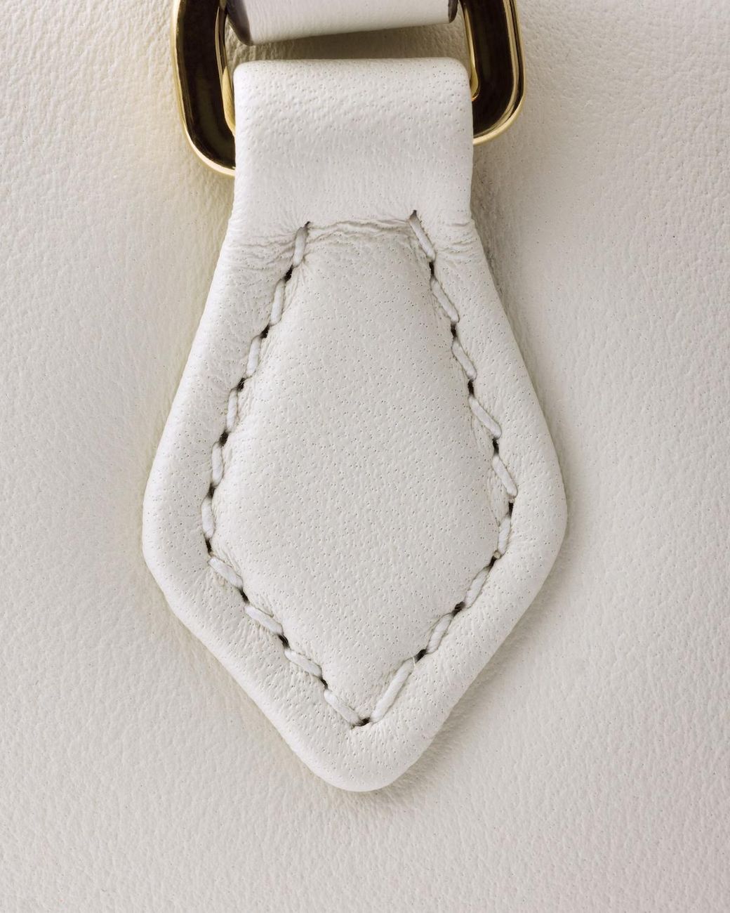 Prada Natural Medium Leather Top-Handle Bag