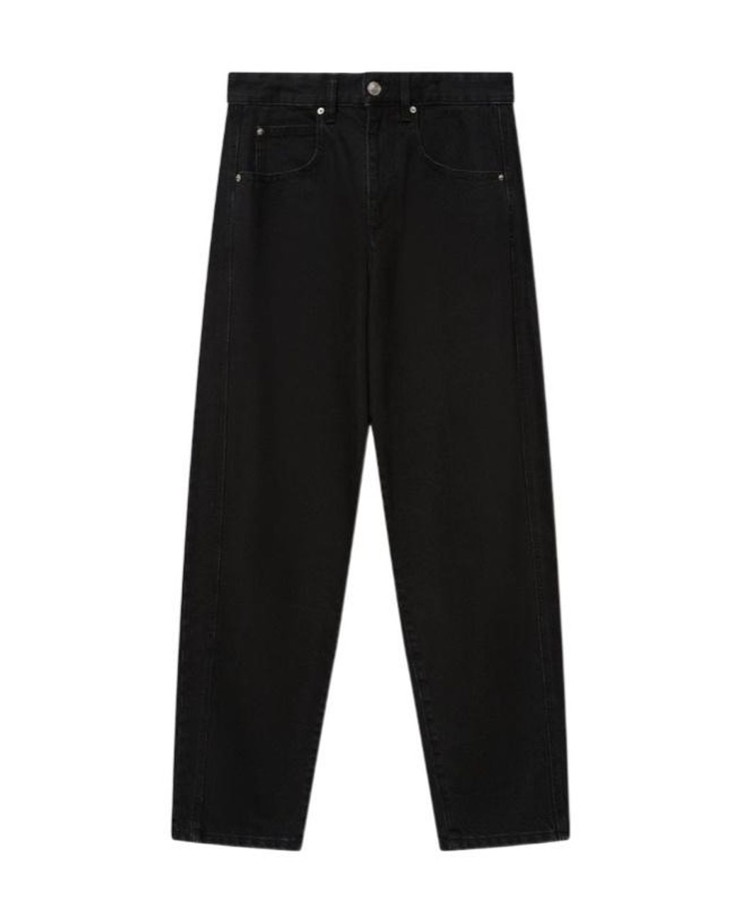 Isabel Marant Black Étoile Oriane Barrel Jeans